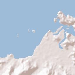 Ayer Hangat Terrain Map