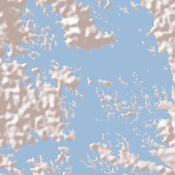 Guatapé Terrain Map