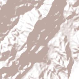 El Peñón Terrain Map