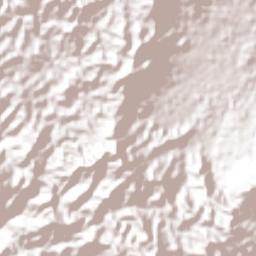 La Ceja Terrain Map