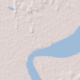 Paramaribo Terrain Map