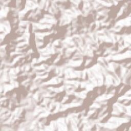 Amphoe Betong Terrain Map
