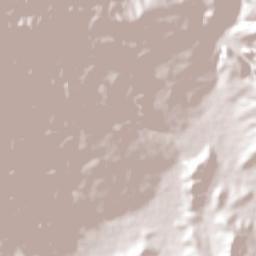 Santa Sofía Terrain Map