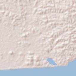 Cape Coast Terrain Map