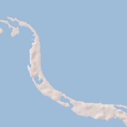 Tabuaeran Terrain Map