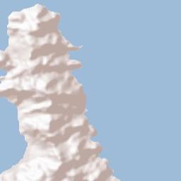 Kampung Tekek Terrain Map