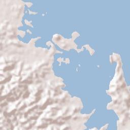 Sinabang Terrain Map