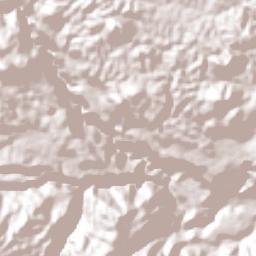 San Agustín Terrain Map
