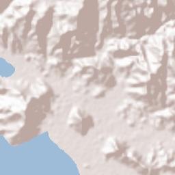 Kota Sibolga Terrain Map