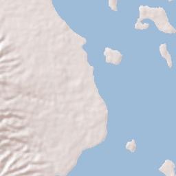 Kabupaten Halmahera Utara Terrain Map
