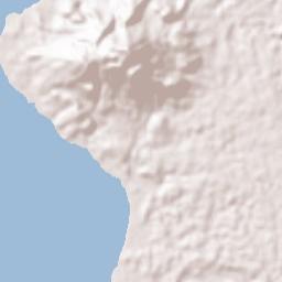 Kota Manado Terrain Map