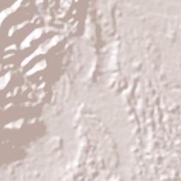 Albania Terrain Map