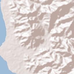 Kota Tidore Kepulauan Terrain Map