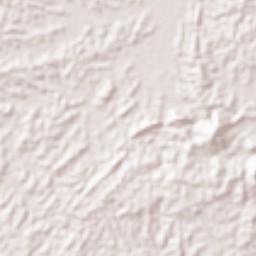 Kabupaten Kutai Kartanegara Terrain Map