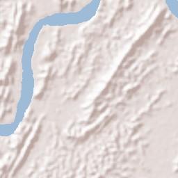 Loa Janan Terrain Map