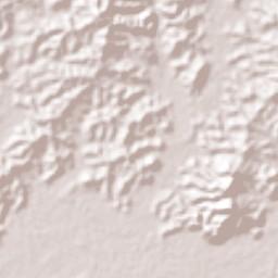Chone Terrain Map