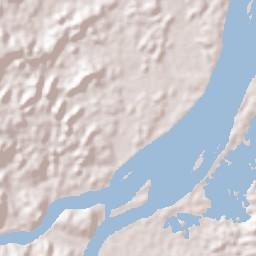 Lambaréné Terrain Map