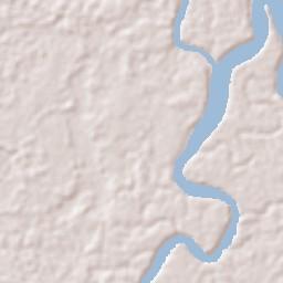 São Caetano de Odivelas Terrain Map