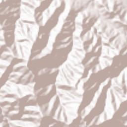 Kabupaten Manokwari Terrain Map