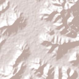 Santa Ana Terrain Map