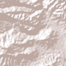 Paján Terrain Map