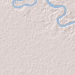 Palangkaraya Terrain Map