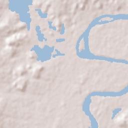 Magalhães de Almeida Terrain Map