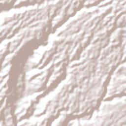 Kabupaten Bengkulu Utara Terrain Map