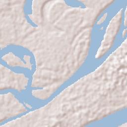 Indiana Terrain Map