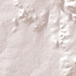 Cocal dos Alves Terrain Map