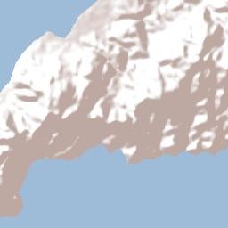 Kota Ambon Terrain Map