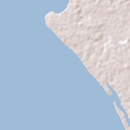 Bengkulu Terrain Map