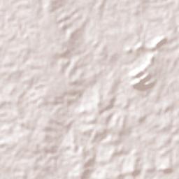 Caridade Terrain Map