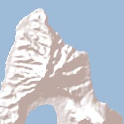 Rabaul Terrain Map