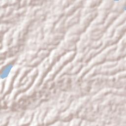 Kabupaten Lampung Utara Terrain Map