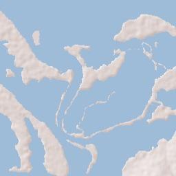 Areia Branca Terrain Map