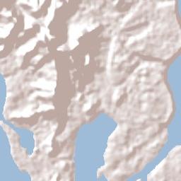 North Bougainville Terrain Map