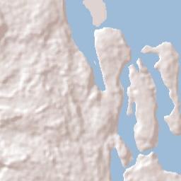 Kabupaten Maluku Tenggara Terrain Map