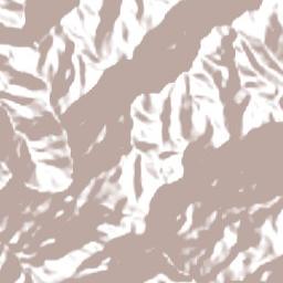 Rai Coast Terrain Map