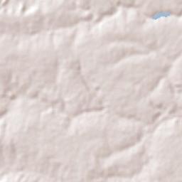 Água Branca Terrain Map