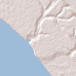 Moanda Terrain Map