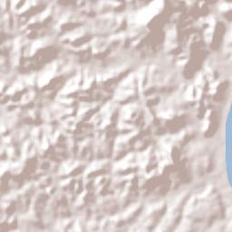 Palestina do Pará Terrain Map