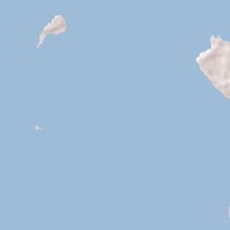 Zanzibar Terrain Map