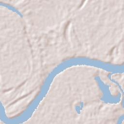 Canutama Terrain Map