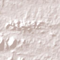 Água Azul do Norte Terrain Map