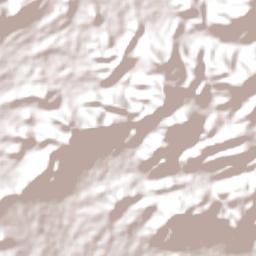 São Francisco Terrain Map