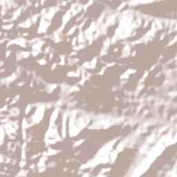 Pilões Terrain Map