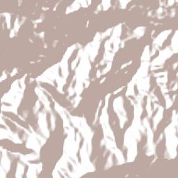 Huon Gulf Terrain Map
