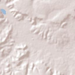 Colônia do Piauí Terrain Map