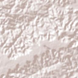 Condado Terrain Map